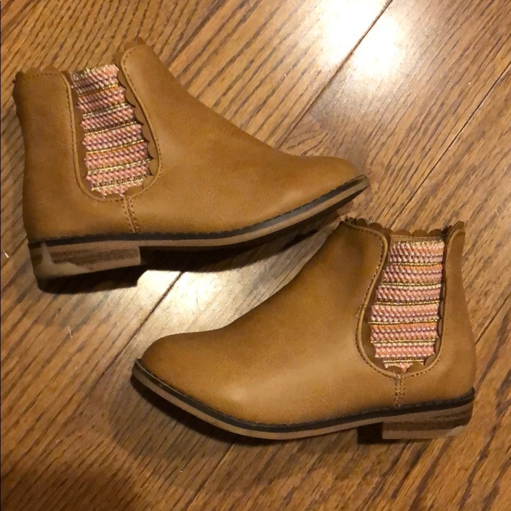 Cat & Jack Booties size 9T